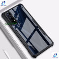 For Realme 7 / Realme Narzo 20 Pro Transparent CXunddo Shockproof Back Cover Phone Case. 