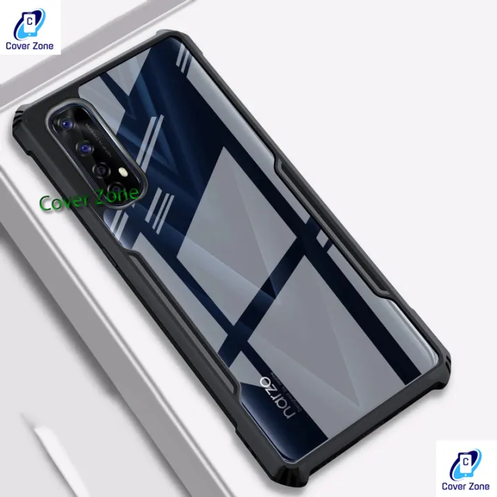 For%20Realme%207%20/%20Realme%20Narzo%2020%20Pro%20Transparent%20CXunddo%20Shockproof%20Back%20Cover%20Phone%20Case%20-%20Image%202