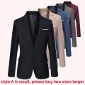 New Mens Blazers Slim Fit Suits For Men Business Formal Coat Mens Wedding Suit Jackets Male Fashion Mens Blazer Jacket S-5XL. 