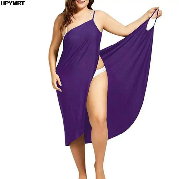 Ladies%20Beach%20Slip%20Midi%20Summer%20One%20Piece%20Dress%20Streetwear%20Clothes%20Black%20White%20Sleeveless%20Bandage%20Long%20Dresses%20for%20Women%202024%20-%20Image%205