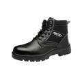 Labor protection shoes are anti-smashing and anti-puncture, men's high top winter velvet warmth, comfortable and wear-resistant, classic work.