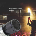 Professional Condenser Mic Plastic Wired Microphone KTV Singing Stage Performance. 