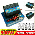 12v ব্যাটারি চার্জার সহ 500w পাওয়ার ইনভার্টার এবং ইনভার্টার অটো লাইন চেঞ্জার (300w ইনভার্টার ips মেশিন) - generator. 