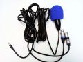 WAZ Microphone for Camera using Shure 959 mic Coil with 24- 30 feet Long Wire 3.5mm jack.