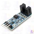 Speed Measuring Sensor Module LM393 Groove Motor Counter Coupler RPM Sensor Rotational Speed Measuring Sensor Module For Arduino. 