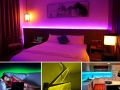 LED Strip Lights RGB Waterproof Flexible Ribbon DC Tape Diode Bedroom Decoration Led Light 5m/16 feet. 