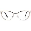 55033 Cat Eye Metal Frame Glasses for Women Optical Computer Glasses Famale Spectacles Fashion Eyewear Eyeglasses.