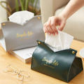 Cosmetic Tissue box Elegant PU leather Fashionable Napkin holder Living room/toilet Hotel/home/office Paper box for Car Hotel Home Living room Office. 