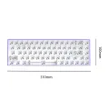 GMK67 Hot Swappable Mechanical Keyboard Gasket Kit Bluetooth 2.4G Wireless 3 Mode Keyboard Customization Kit RGB Backlit 67 Keys. 