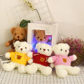 Manufacturer new plush toys vintage sweater bear large couple teddy bear doll ragdoll gift goods wholesale.