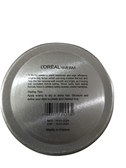 Loreal%20Anti%20hair%20Fall%20Stylist%20man%20Hair%20Wax%20150%20ml%20100%25%20Original%20%20France%20-%20Image%202