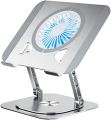Laptop Stand, Aluminum Laptop Cooling Stand with 2 Fans. 