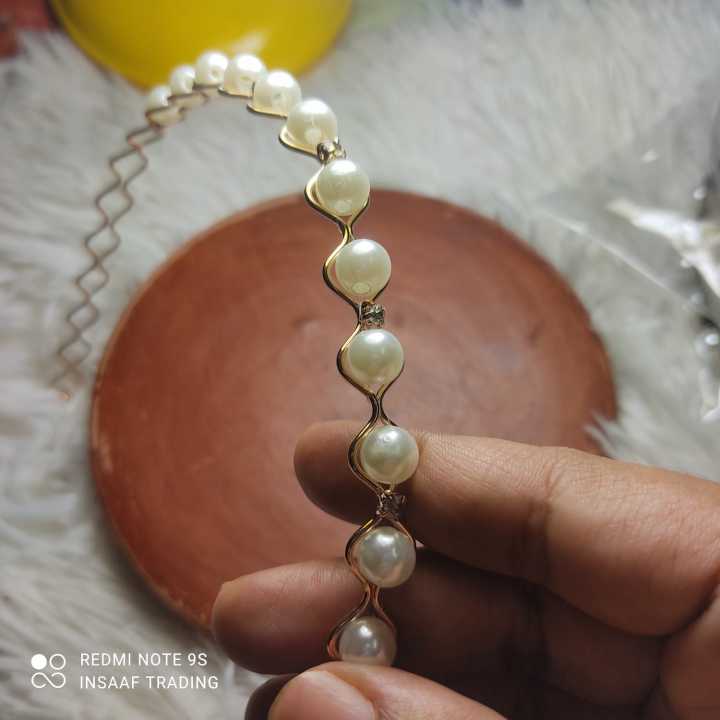 Pearl%20Crystal%20Wedding%20Bridal%20Tiara%20Crown%20Rhinestone%20Headbands%20-%20Image%204