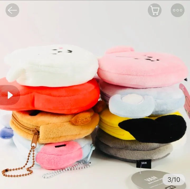 KPOP%20BTS%20BT21%20Mini%20Zip%20Wallet%20Cartoon%20Plush%20Doll%20Coin%20Purse%20Bag%20Key%20Bag%20Pendant%20-%20Image%204