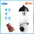 V380 pro Bulb camera Smart bulb camera Wi-Fi Two Way Talk Night Vision CCTV Camera with 360-degree panoramic rotation angle of view. 