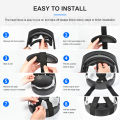 Headband Fixing Bracket Professional Adjustable Y-shaped Headband Compatible For Meta Quest Pro Vr Glasses Elite. 