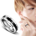 Silver Style Stainless Steel Sleek Ring for Men and Boys.