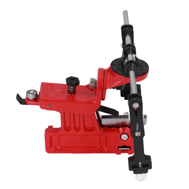 Chain%20Sharpener%20Sharpening%20Stone%20Guide%20Bracket%20Adjustable%20Steel%20Red%20Rustproof%20for%20Home%20-%20Image%204