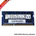 Samsung SK Hynix Micron 8GB DDR3L 1600MHz PC3L-12800s CL11 204Pin SO-DIMM Laptop Ram (Korean).