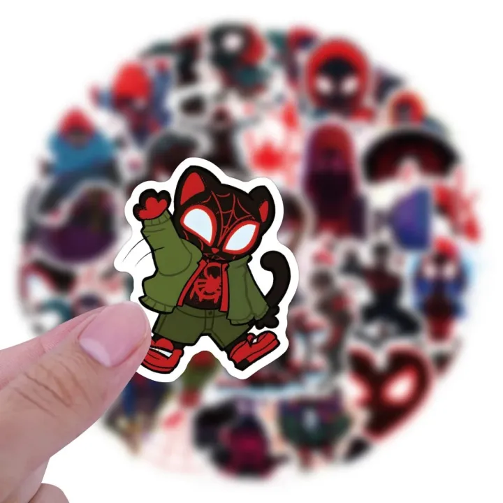 10/30/50pcs%20Disney%20Spider%20Man%20Miles%20Morales%20Stickers%20Cool%20Superhero%20Toy%20Sticker%20Laptop%20Bike%20Scrapbooking%20Stationery%20Kids%20Decals%20-%20Image%202