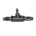 5-Pcs Reducer Tee Connector to Join 8/11mm or 9/12 mm Garden Hose Pipe with 4/7mm Tube for Setup Gardening Drip Irrigation or Watering System..