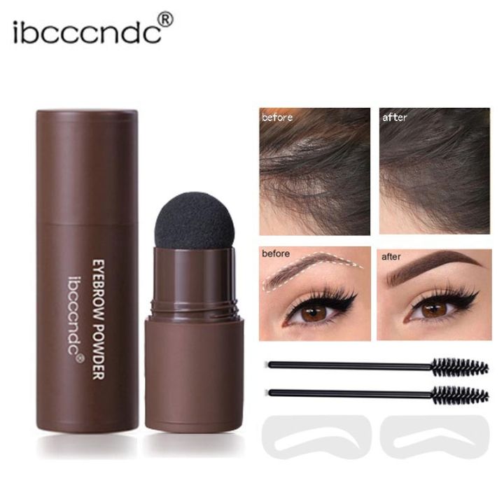 ibcccndc Hairline powder Lazy Eyebrow powder Facial Repair Sculpting Contour Powder Eyebrow pencil
