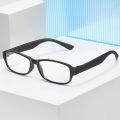 Square frame reading glasses for men anti blue light intelligent zoom fashionable and comfortable reading glasses. 