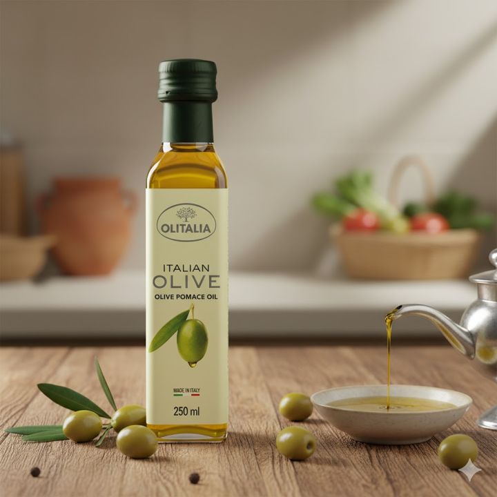 Original imported , Olitalia Italian Olive oil 250 ml.