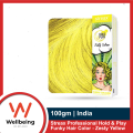 Streax Professional Hold & Play Funky Hair Color - Zesty Yellow 100g. 