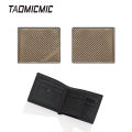 Business Advanced Short Men's Money Clip Hot Selling Portable PU Change Card Sier Bag.