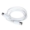 2Pcs MIDI Extension Cable 5 Pin Male to 5 Pin Male Electric , 1.5M. 