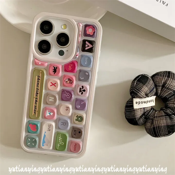 Creative%20Cute%20Love%20Cartoon%20Flower%20Candy%20Color%20Keyboard%20Case%20Compatible%20for%20IPhone%2015%2011%2016%2012%2014%2013%20Pro%20Max%2011%2016%2015%2012%2014%2013%20Pro%203D%20Keyboard%20Stress%20Relief%20Entertainment%20Soft%20Case%20-%20Image%207