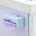 Trash Bags Storage Box Garbage Bag Dispenser Wall Mounted Grocery Bag Holder Kitchen Plastic Bag Container For Kitchen Bathroom. 