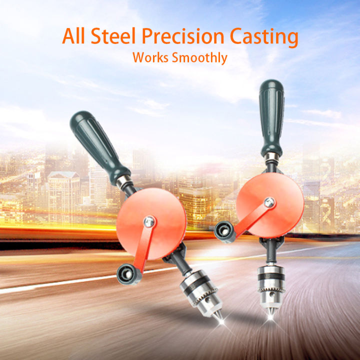 KOGEEK%20Hand%20Crank%20Drill%20All%20Steel%20Casting%20Drilling%20Drill%20Portable%20Mini%20Manual%20Drill%20with%20Double%20Pinions%20Hand%20Drill%20Tool%20for%20Wood/Plastics/PVC/Glass%20Fibre%20-%20Image%205