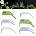Turtle Resting Basking Platform Aquarium Animal Sink Wharf for Frog Salamanders Newts Green Small. 