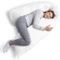 160x50cm Comfort Anime Dakimakura Body Inner Pillow Hug Decoration for Home White Column Long Pillow Cushion Against Bed Bugs.