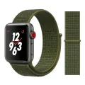 42mm Sport Woven Nylon Loop Strap For Wrist Bracelet Adjust Nylon Fabric Strap For Smartwatch. 