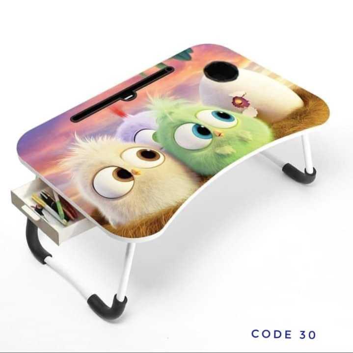 Table Foldable Student Dormitory Simple Computer Desk Cartoon Learning Lazy Table - Foldable And Simple Computer Desk For Student Dormitories