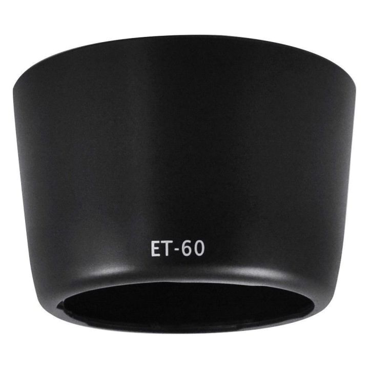 Canon Et 60 Lens Hood For Canon Ef 75-300Mm F/4.0-5.6, Canon Ef-S 55-250Mm Is Ii F/4-5.6 Dslr Lens