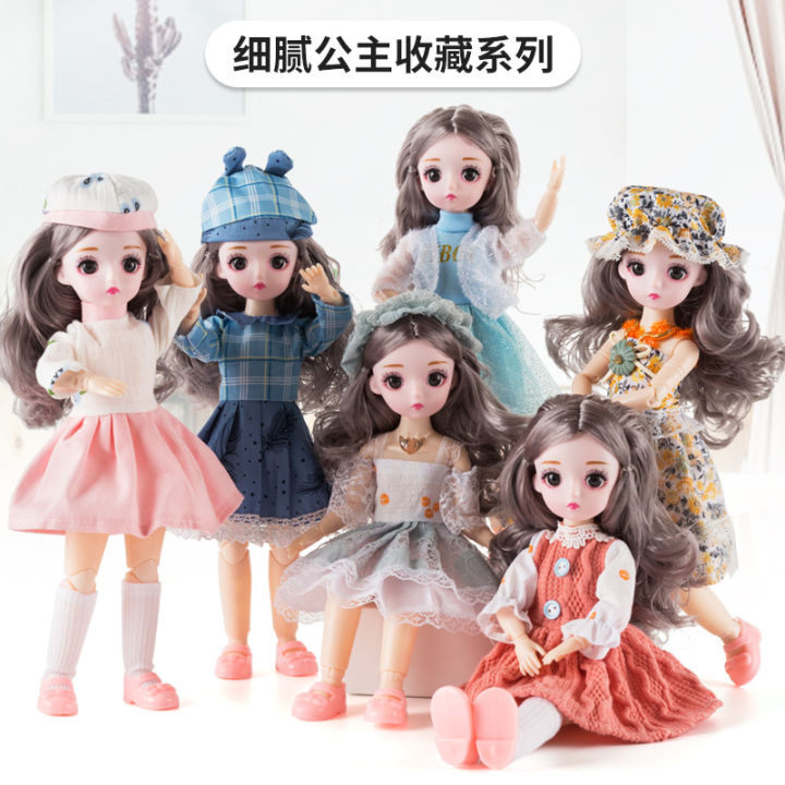 30%20cm%20Sweet%20Barbie%20Doll%20Set%20Gift%20Box%20Dress-up%206%20Points%20BJD%20Doll%20with%20Music%20Girl%20-%20Image%202