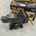 TOLSEN 6" Bench Vice Ultra Large Swivel Base w/ Anvil Arc Anvil Design Bench Vise Model: 10806. 
