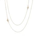 【Daily Necessities For Anyone Store】Choker Women Necklace Layered Chain Necklaces Animal Clavicle Jewelry Lovers Gold Trendy Peace Dove Zinc Alloy. 