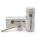 ZGTS Derma Roller - 0.5 mm - Golden and White. 