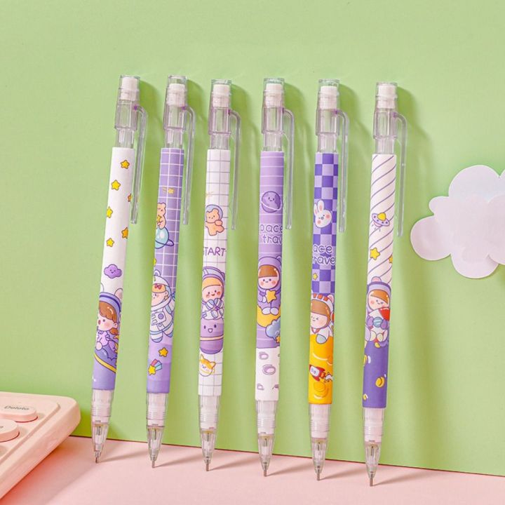 Movable%20Pencil%200.5mm%20Mechanical%20Pencil%20Peach%20Astronaut%20Automatic%20Pencils%20Cute%20Animals%20Press%20Pen%20Student%20-%20Image%2010