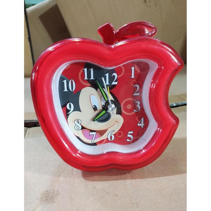 Apple Table Clock With Alarm Ben ten - Wall Clock | Daraz.com.bd