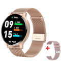 LW77 Women Smart Watch NFC Bluetooth Call AI Voice Assistant 1.43inch Big Screen Wireless Charging Lady Girl Smartwatch. 