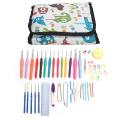 Knitting Needles Set, Ergonomic Crochet Supplies for Friends for Mothers for General Purpose for Professional Use for Knitting Beginners. 