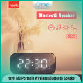 Havit M3 Smart Wireless Bluetooth Speaker-Black with Alarm Clock. 