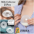 Silicone Shell Shape Wearable Milk Collector 2-Pcs By Zikra. 