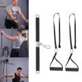 Tricep Rope Straight Bar Exercise Pull Down Rowing Bar Grips. 